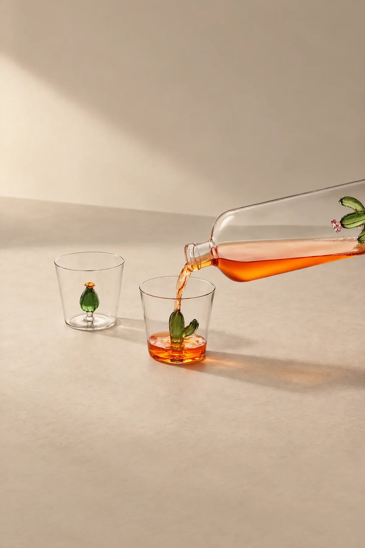 Glass Menagerie Clear Glass Tumbler