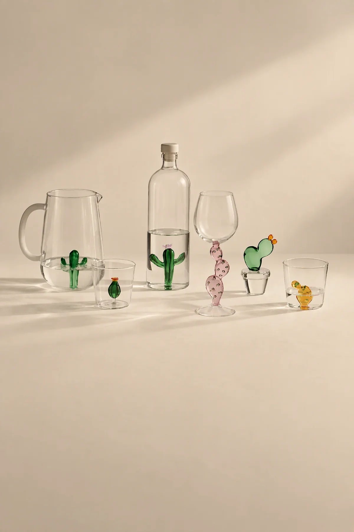 Glass Menagerie Clear Glass Tumbler