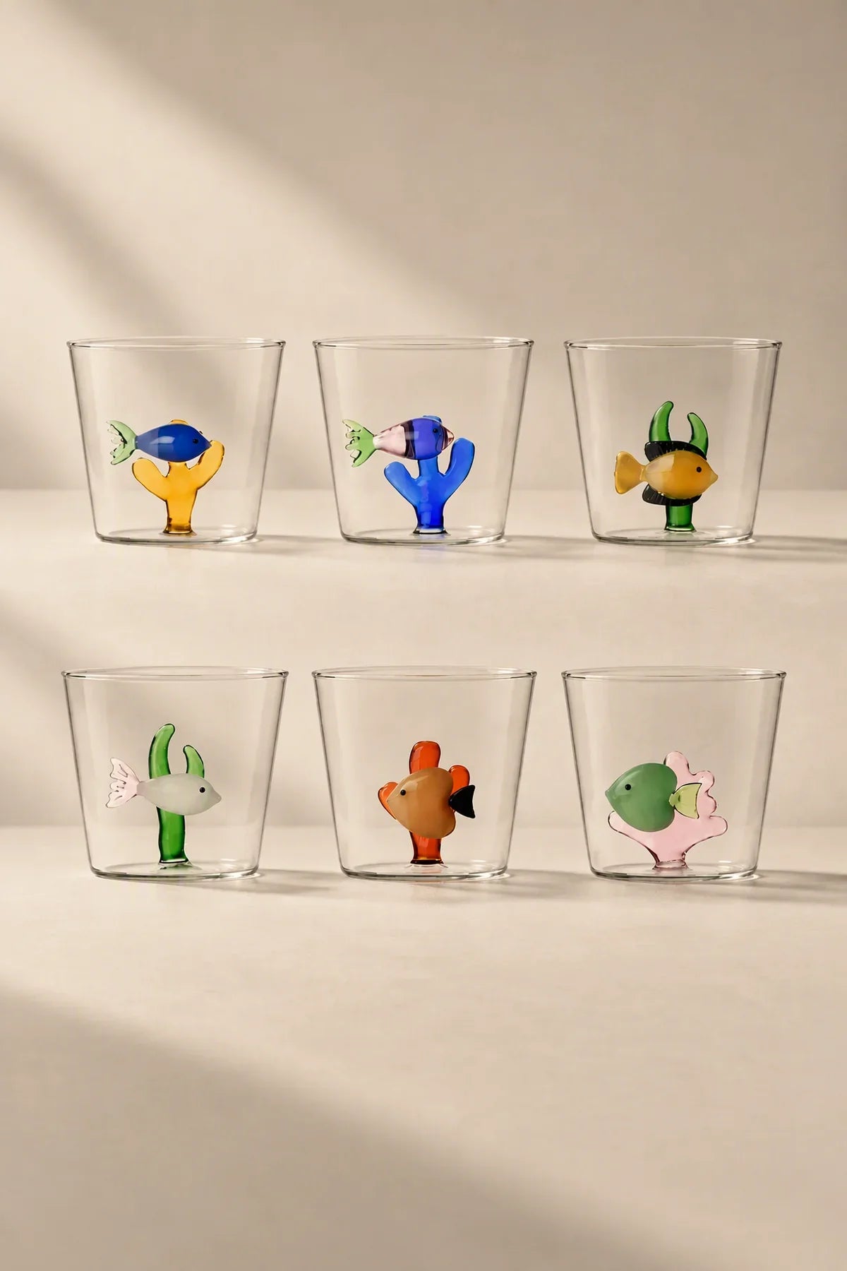Glass Menagerie Clear Glass Tumbler