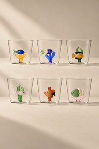 Glass Menagerie Clear Glass Tumbler