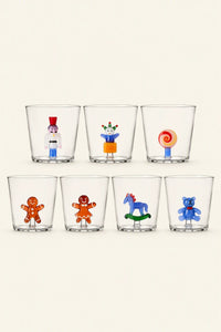 Little Theater Clear Glass Tumbler