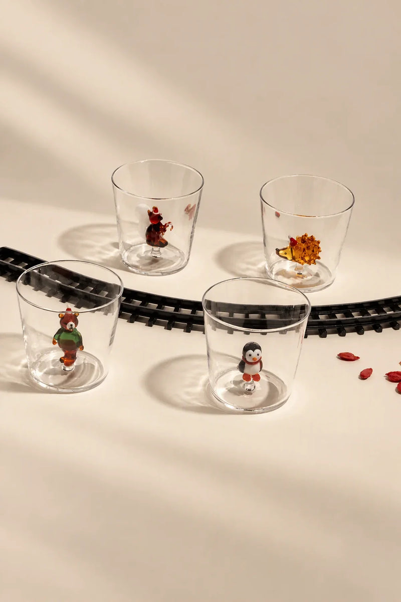 Glass Fable Clear Borosilicate Glass Tumbler