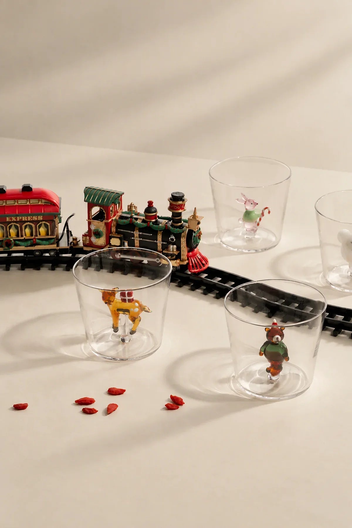Glass Fable Clear Borosilicate Glass Tumbler
