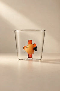 Little Theater Clear Glass Tumbler