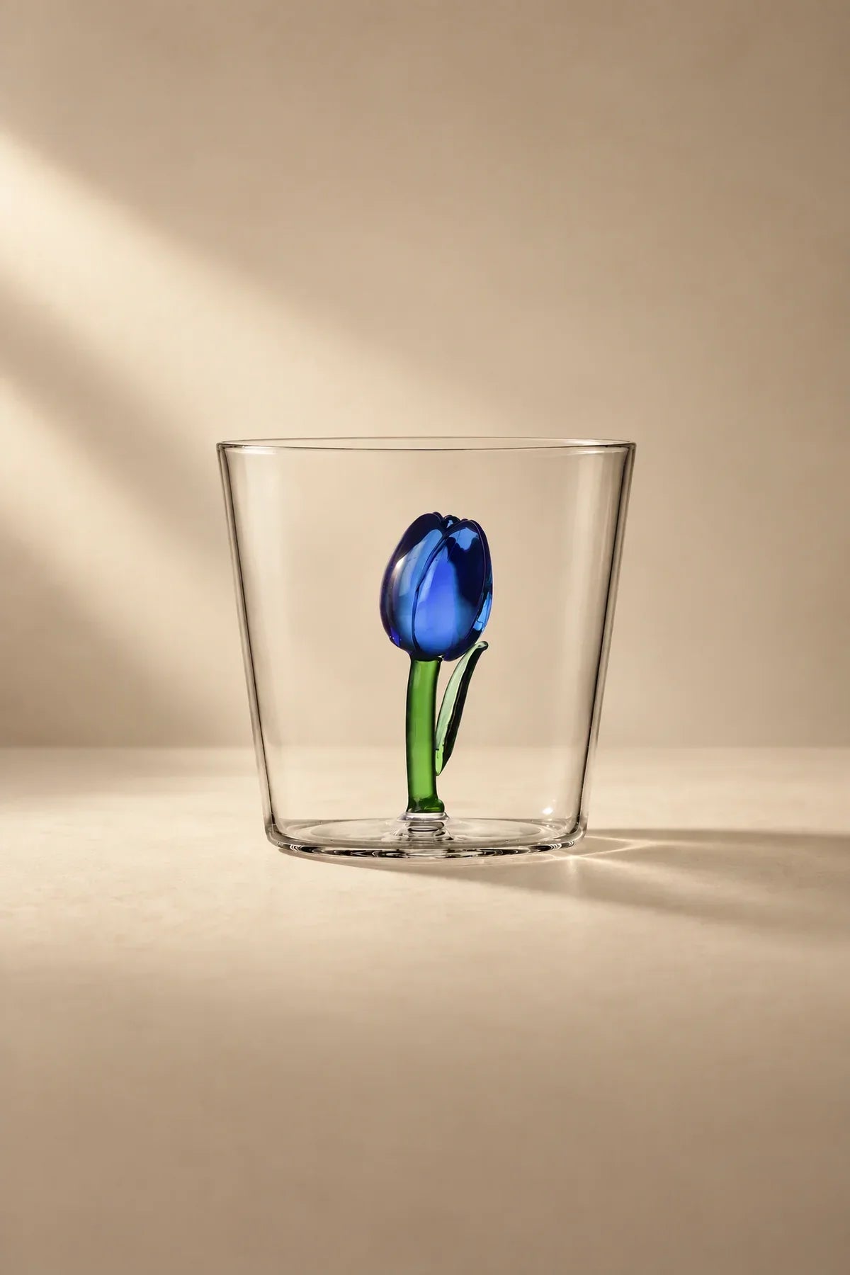 Botanical Garden Clear Glass Drinking Glass
