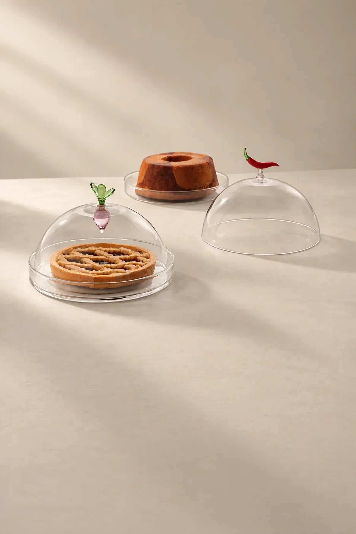 Greenhouse Study Multi-Color Glass Tableware Collection