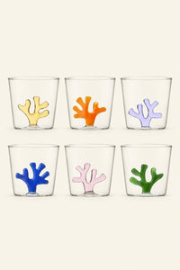 Deep Sea Clear Glass Tumbler