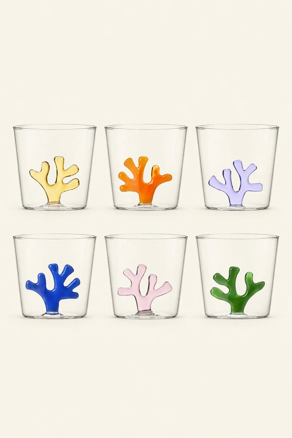 Deep Sea Clear Glass Tumbler