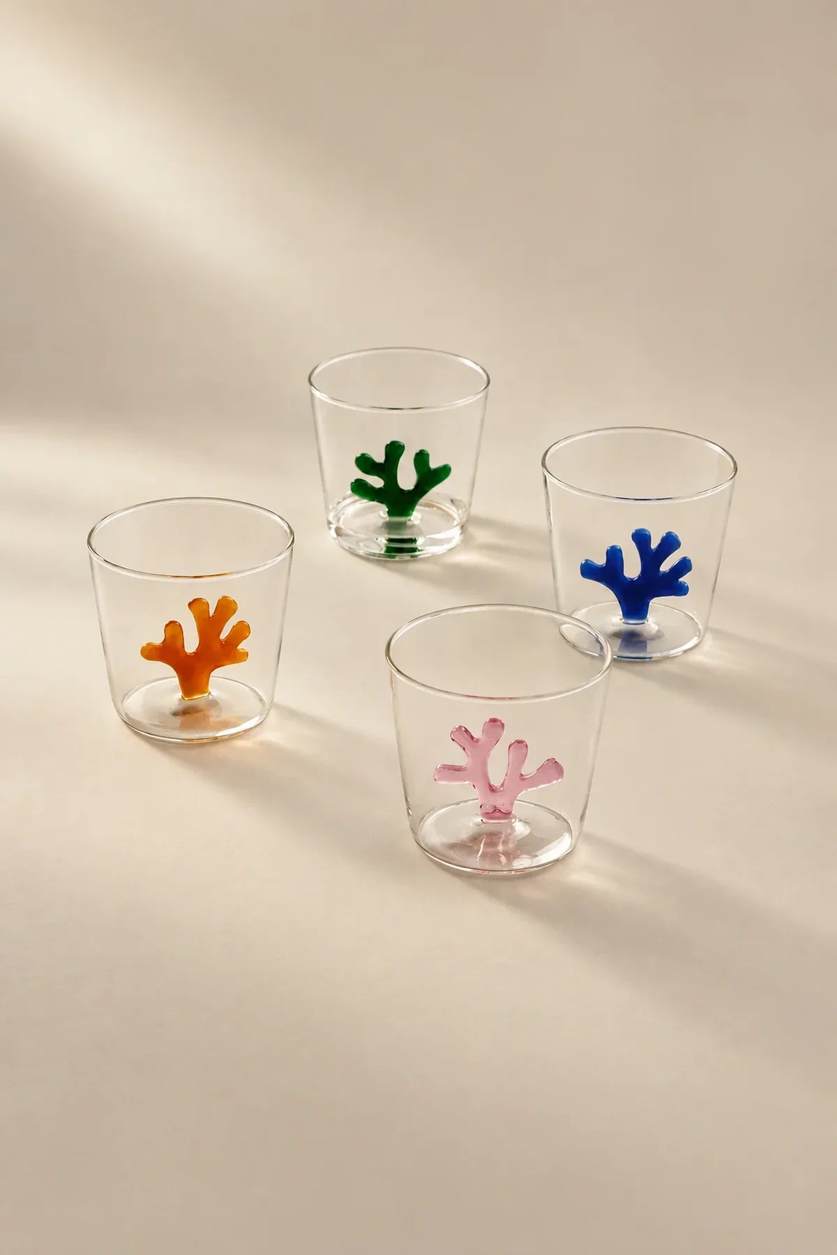 Deep Sea Clear Glass Tumbler