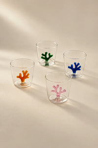 Deep Sea Clear Glass Tumbler
