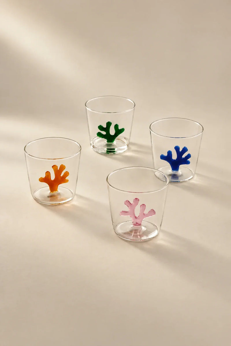 Deep Sea Clear Glass Tumbler