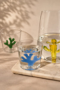Deep Sea Clear Glass Tumbler