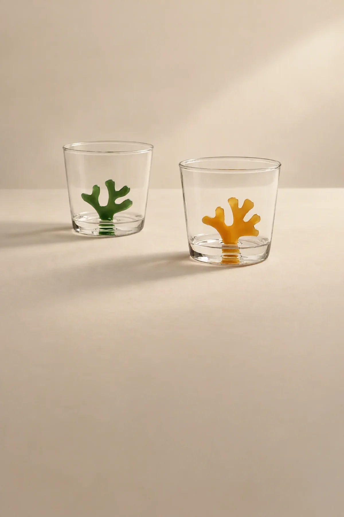 Deep Sea Clear Glass Tumbler