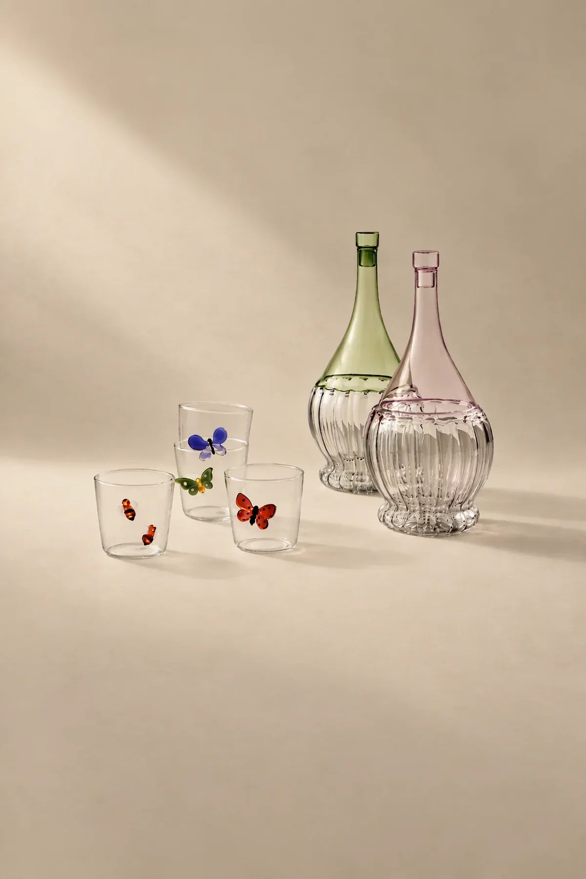 Deep Sea Clear Glass Tumbler