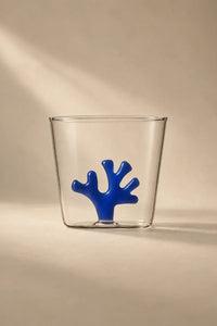 Deep Sea Clear Glass Tumbler