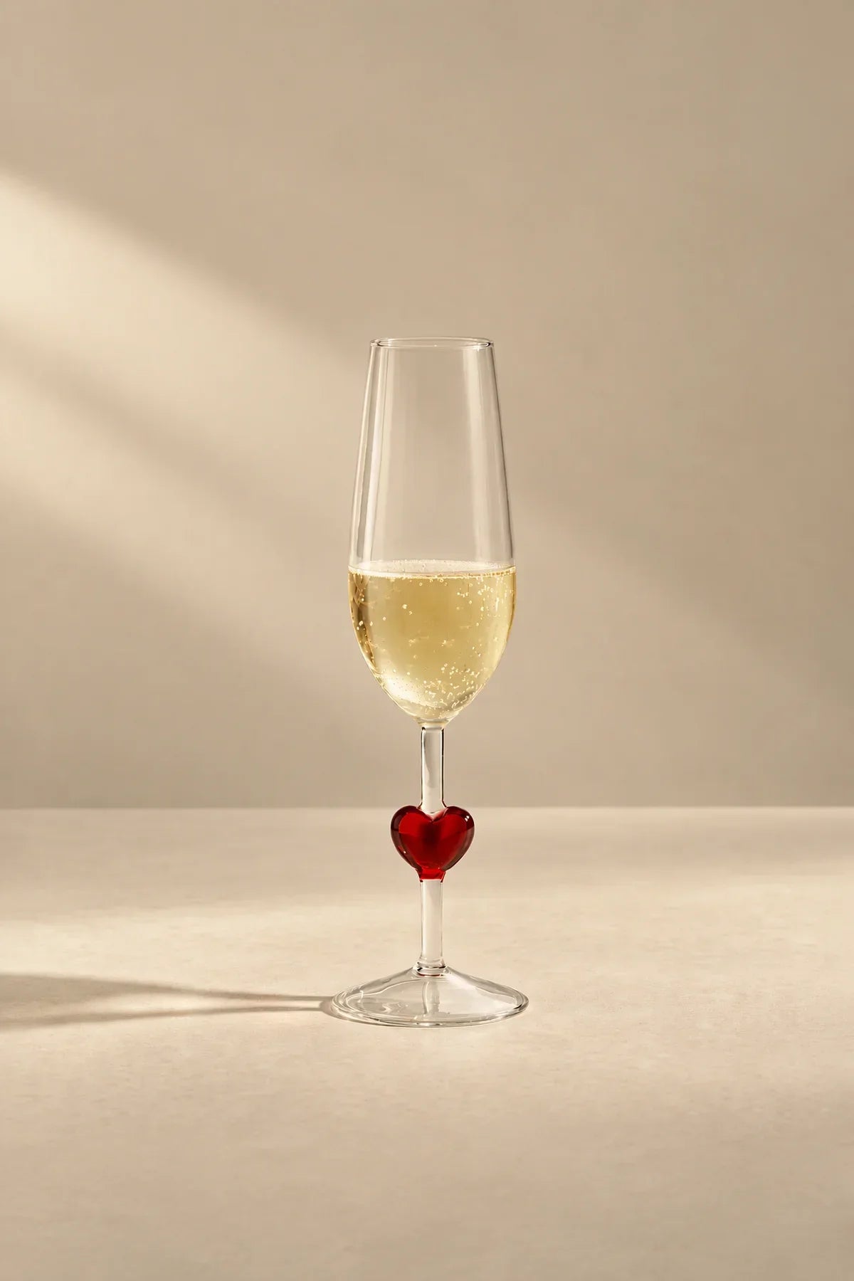 Sweetheart Pulse Clear Glass Glassware Collection