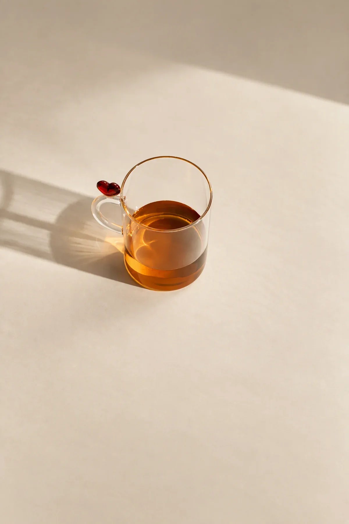 Sweetheart Pulse Clear Glass Glassware Collection