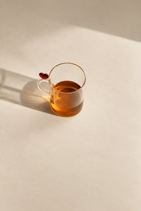 Sweetheart Pulse Clear Glass Glassware Collection