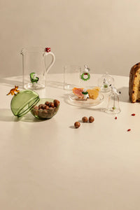 Sugar Rush Candy-Tone Glass Champagne Flute Set