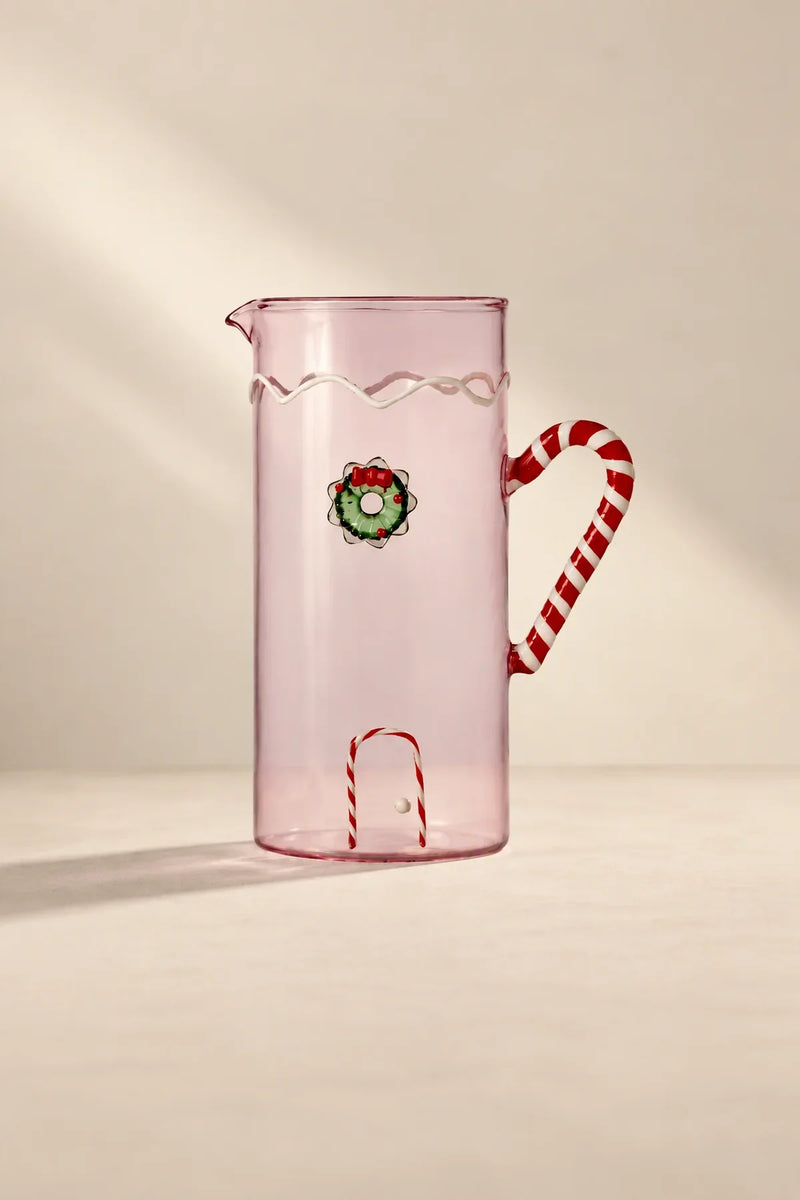 Holiday Fable Multi-Color Borosilicate Glassware Set