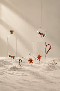 Holiday Fable Multi-Color Borosilicate Glassware Set