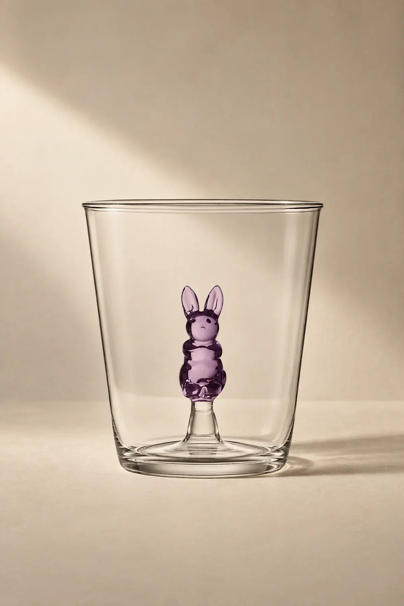 Secret Garden Clear Glass Tumbler