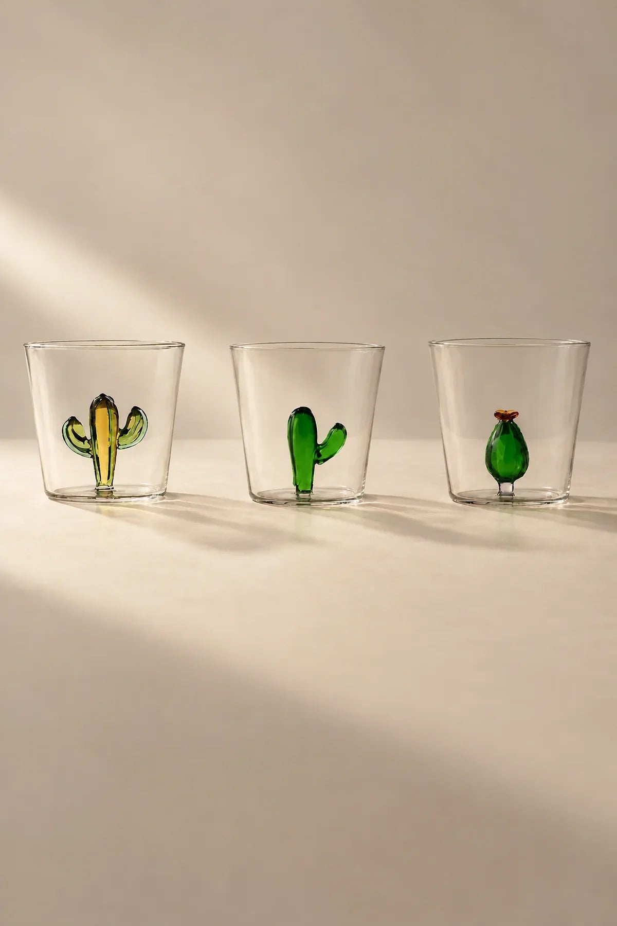 Secret Garden Clear Glass Tumbler