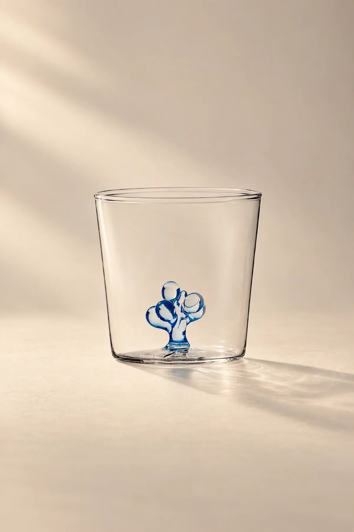 Secret Garden Clear Glass Tumbler