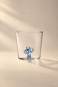 Secret Garden Clear Glass Tumbler
