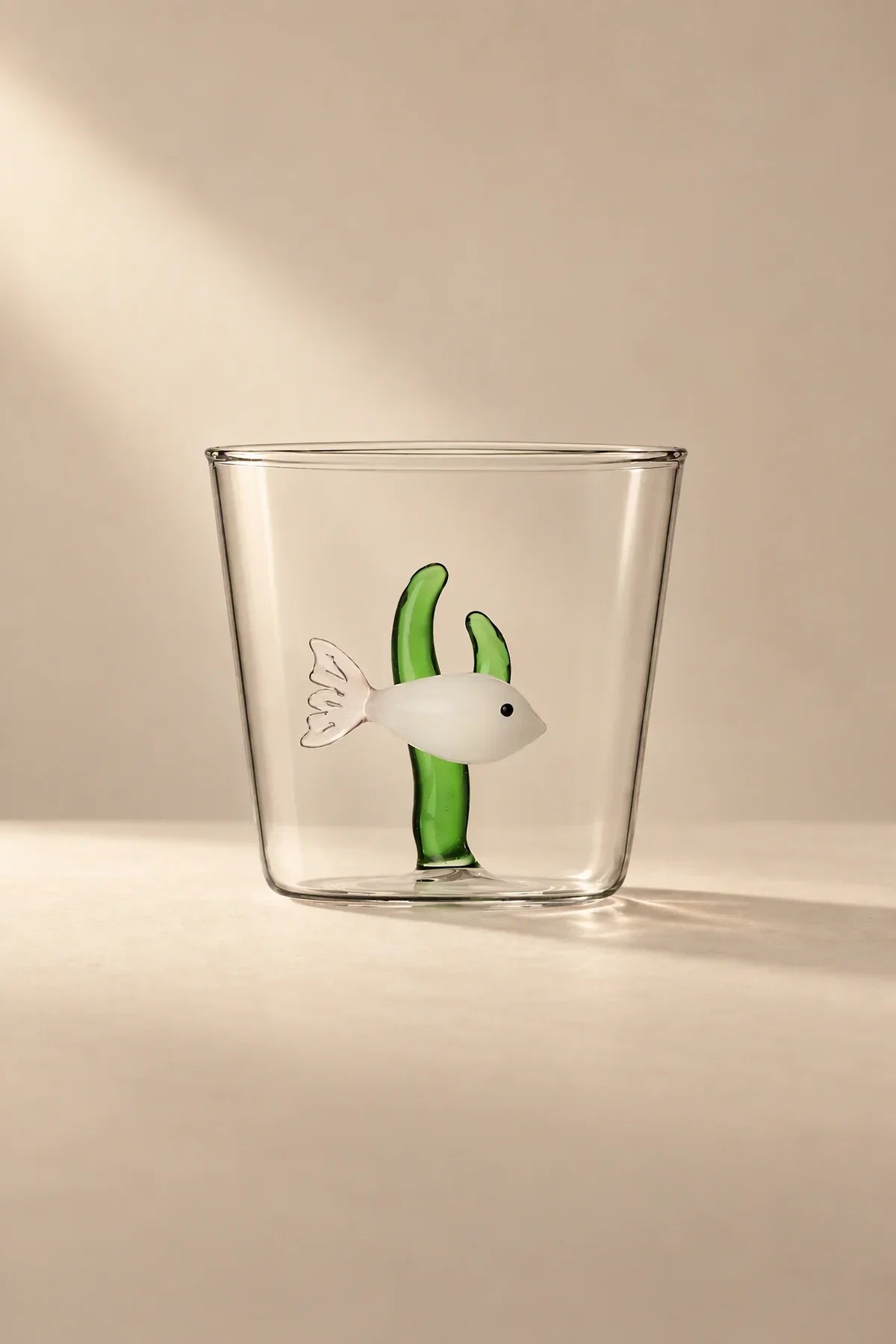Secret Garden Clear Glass Tumbler