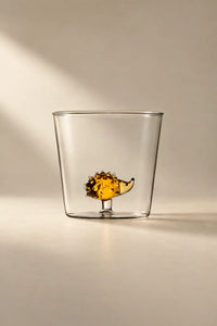 Secret Garden Clear Glass Tumbler