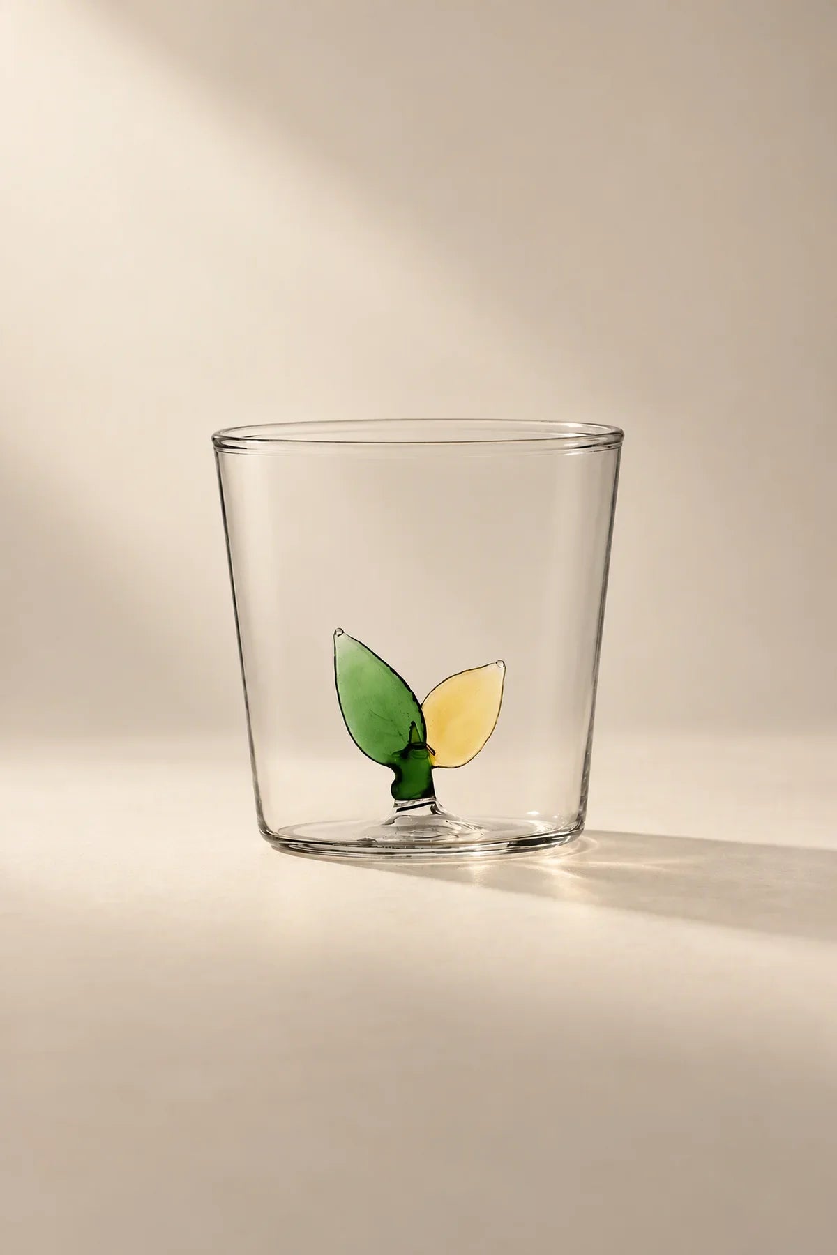 Secret Garden Clear Glass Tumbler