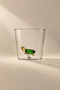 Secret Garden Clear Glass Tumbler