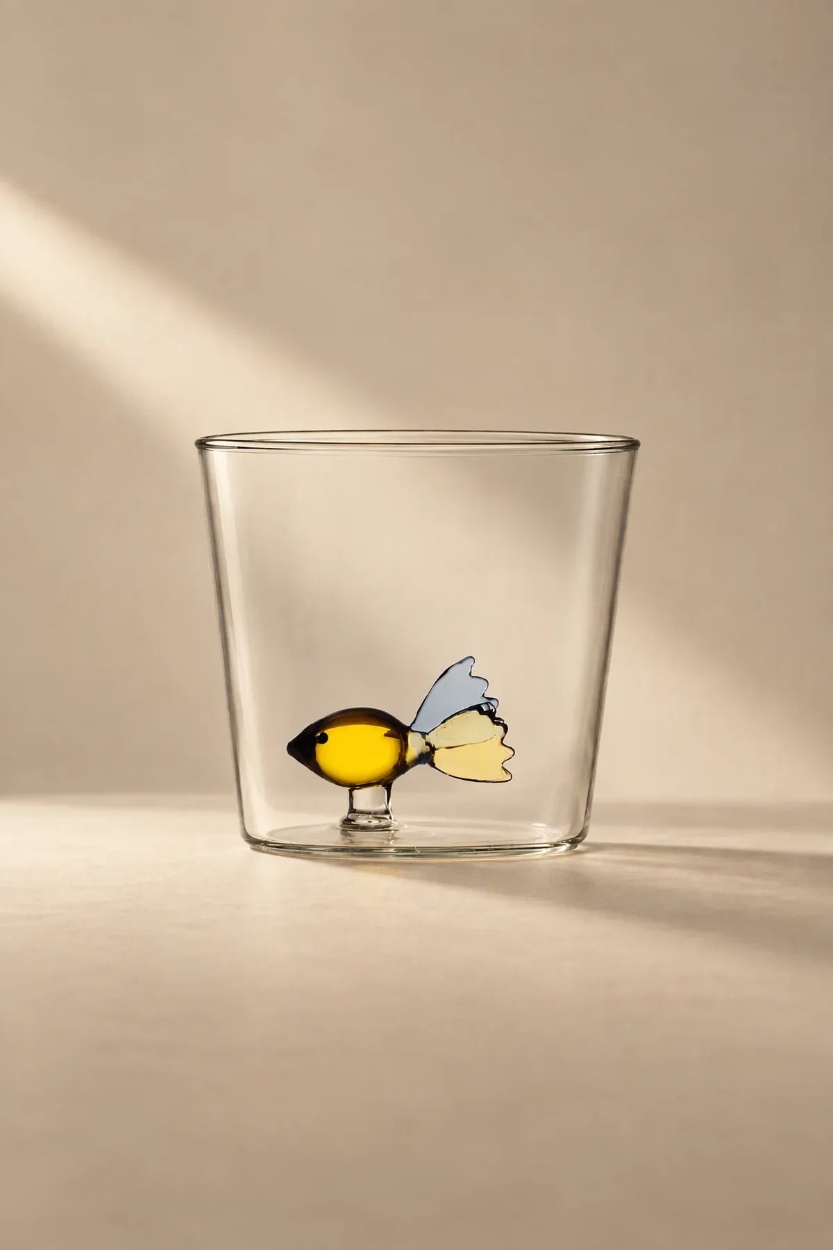 Secret Garden Clear Glass Tumbler