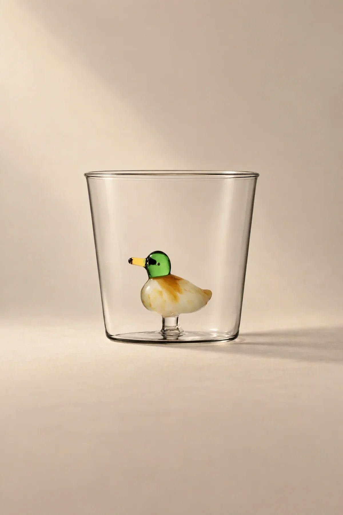 Secret Garden Clear Glass Tumbler