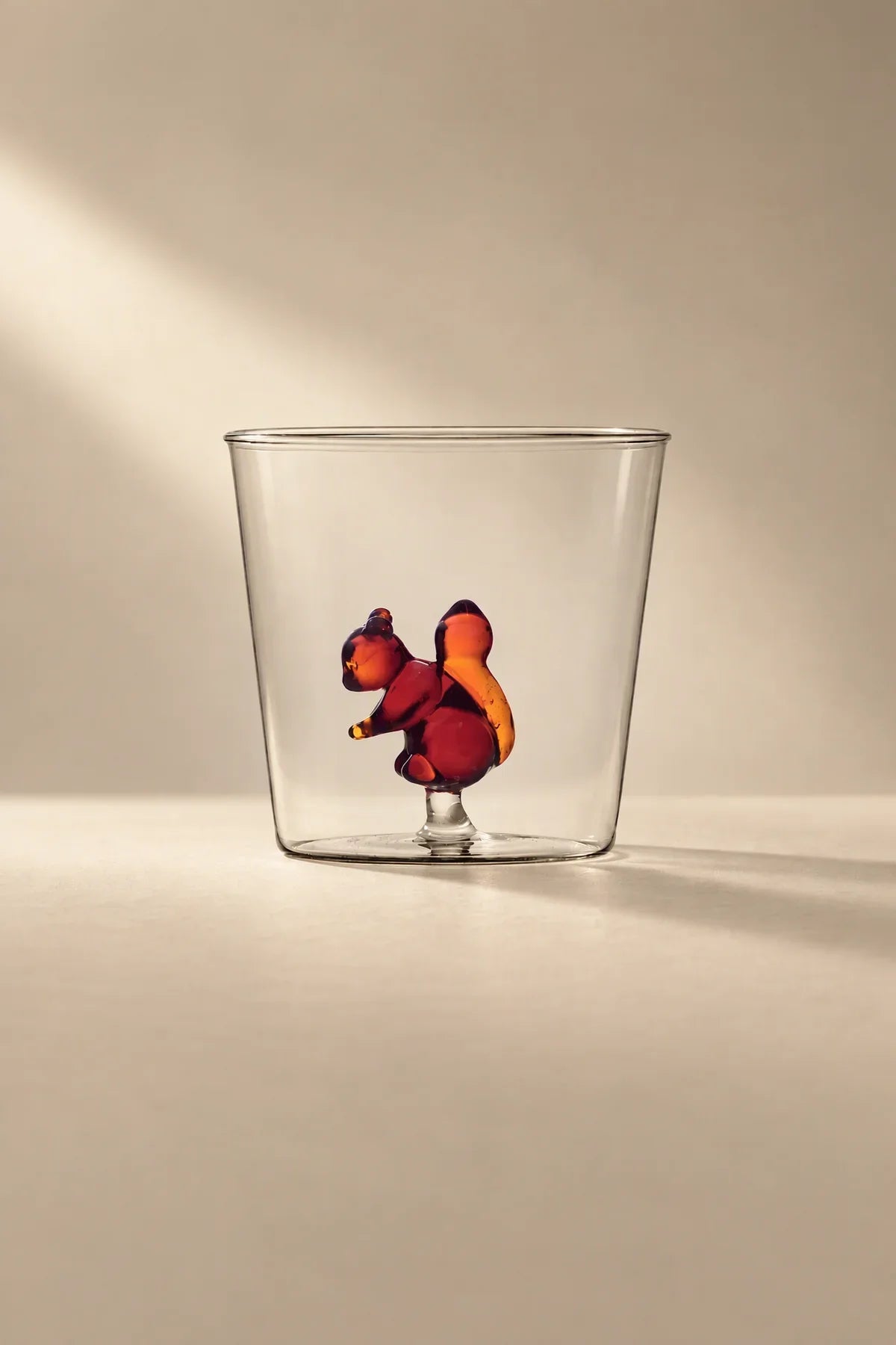 Secret Garden Clear Glass Tumbler