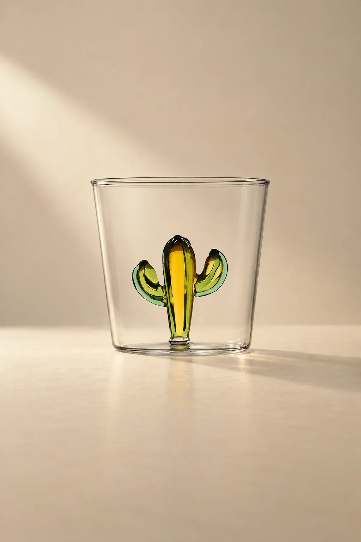 Secret Garden Clear Glass Tumbler