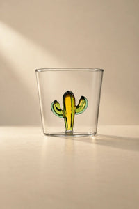 Secret Garden Clear Glass Tumbler