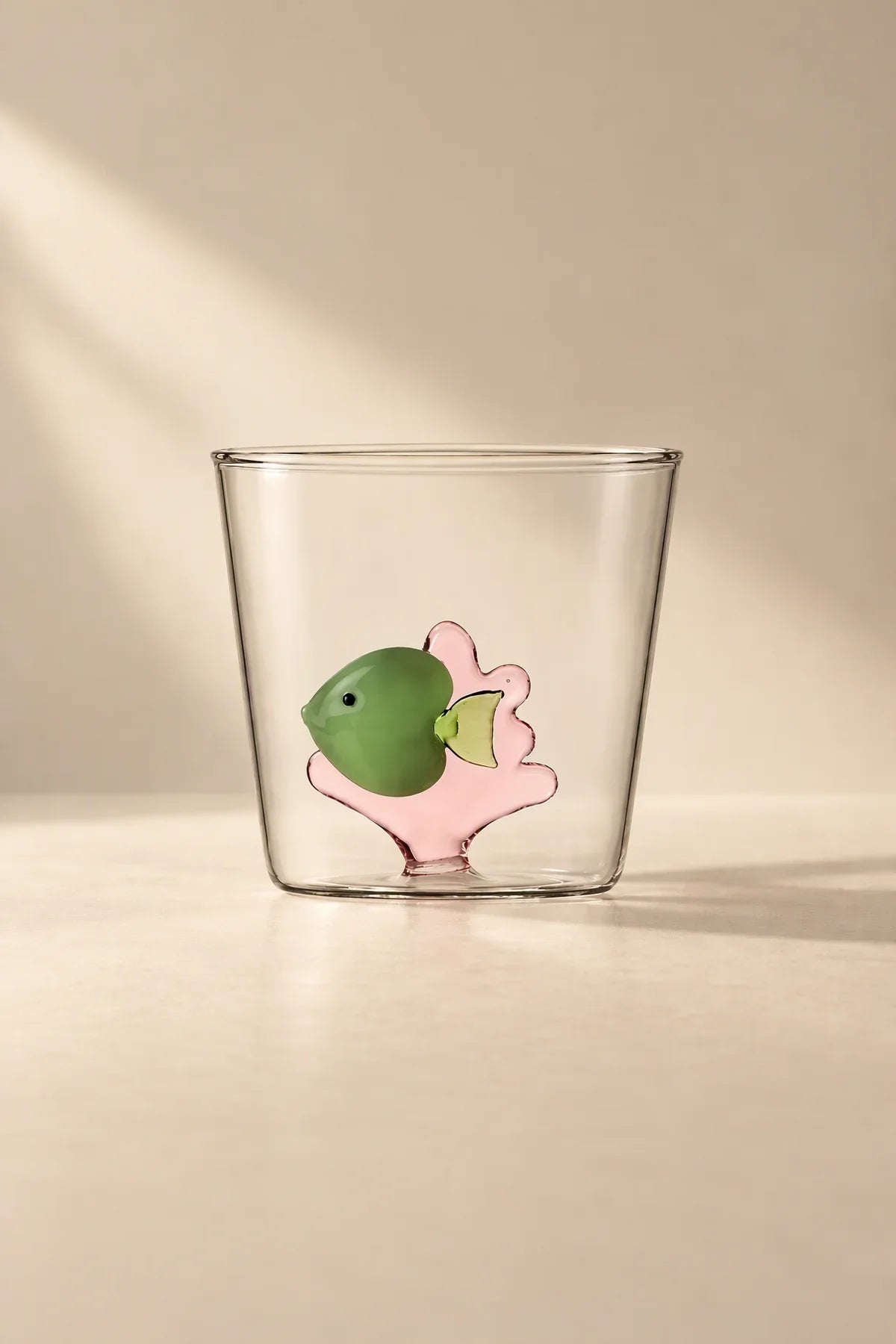 Secret Garden Clear Glass Tumbler