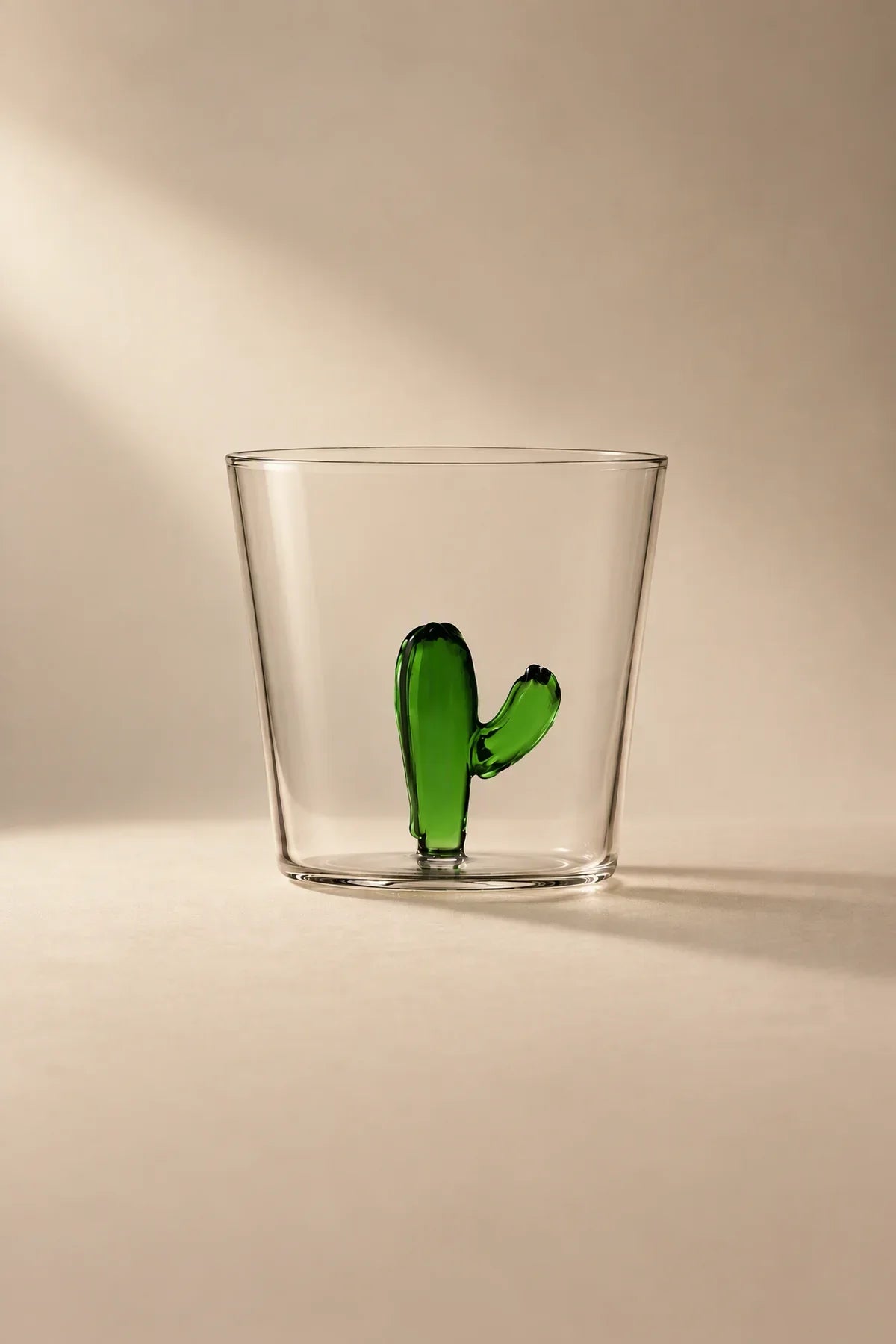 Secret Garden Clear Glass Tumbler
