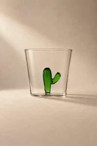 Secret Garden Clear Glass Tumbler