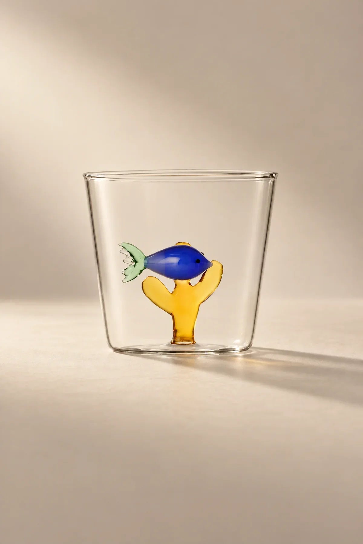 Secret Garden Clear Glass Tumbler