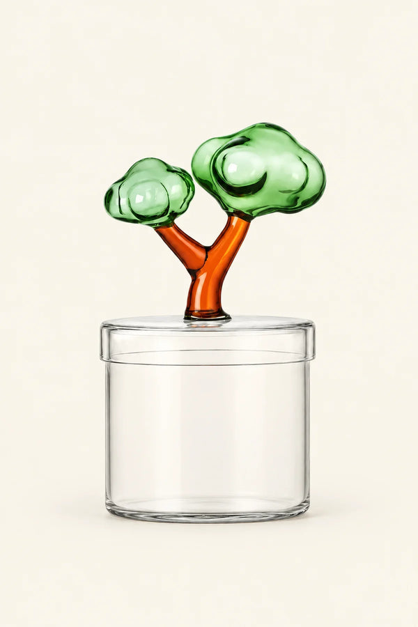 Botanical Theater Clear Glass Tableware Collection