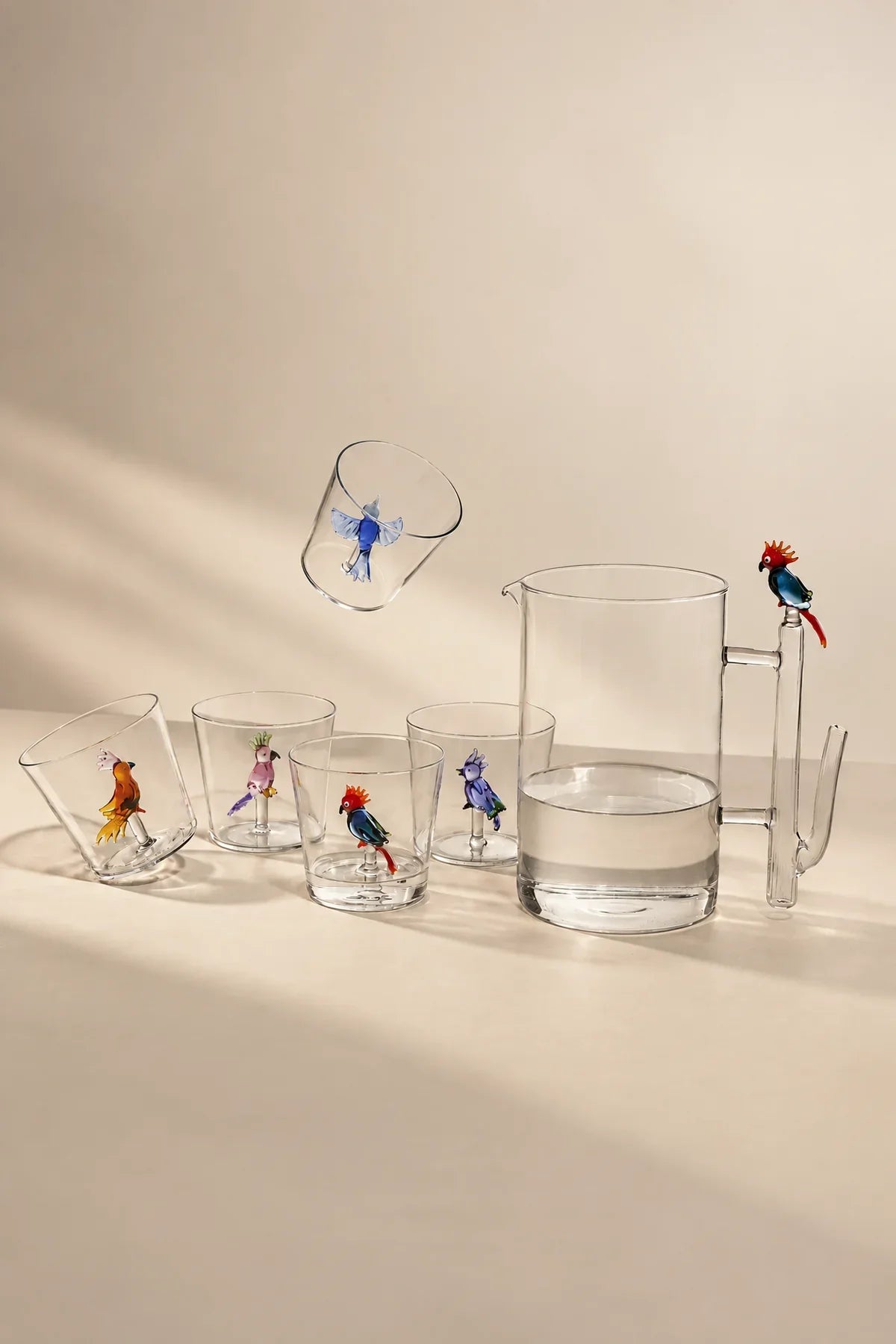 Botanical Theater Clear Glass Tableware Collection