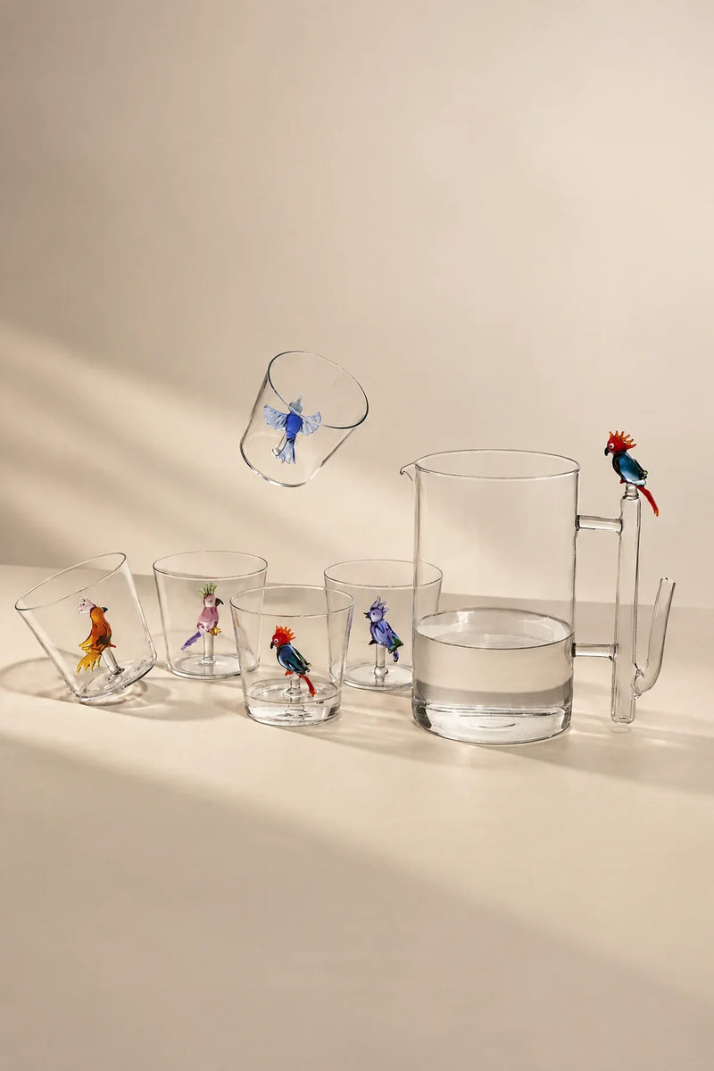 Botanical Theater Clear Glass Tableware Collection