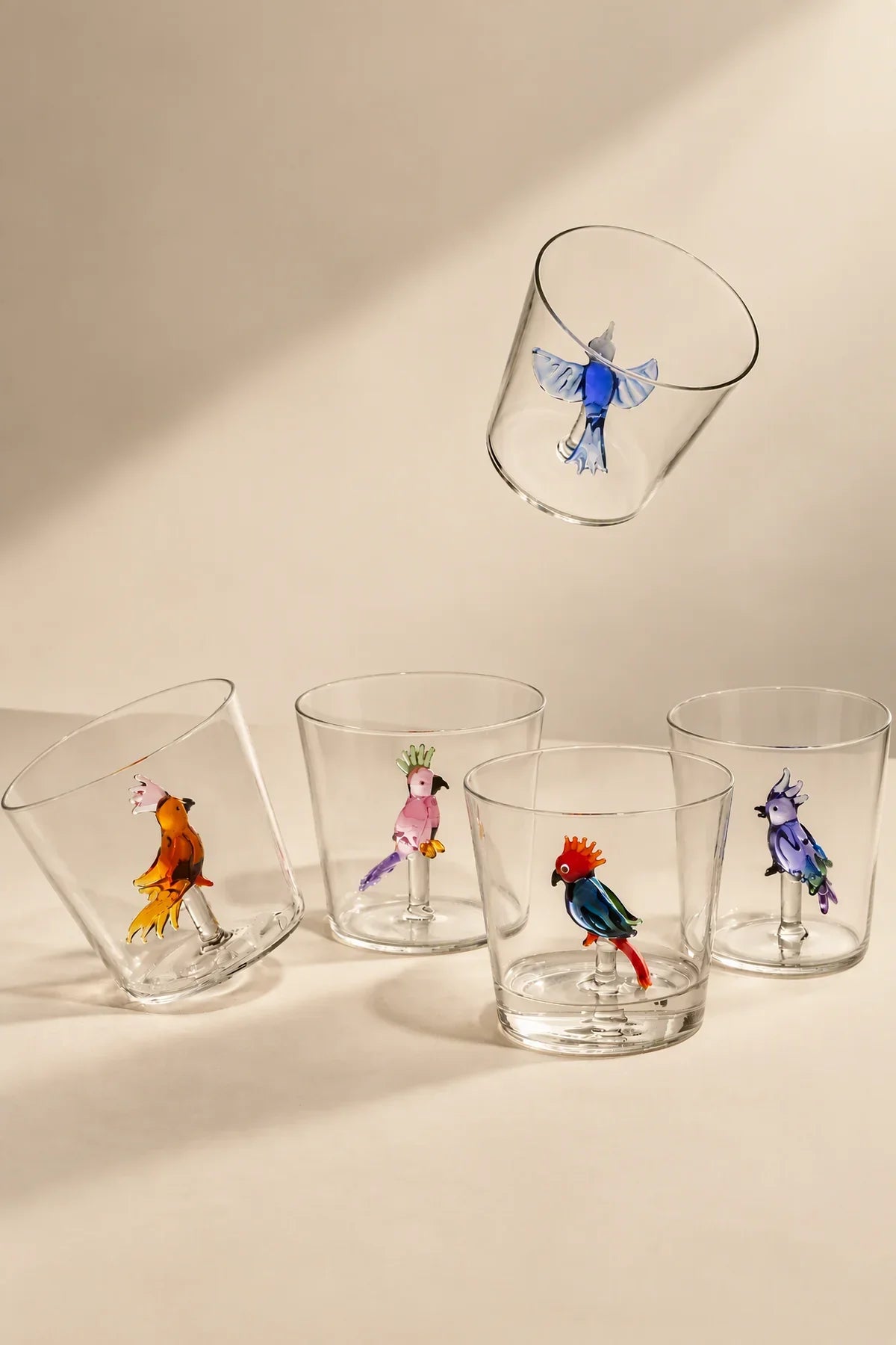 Botanical Theater Clear Glass Tableware Collection