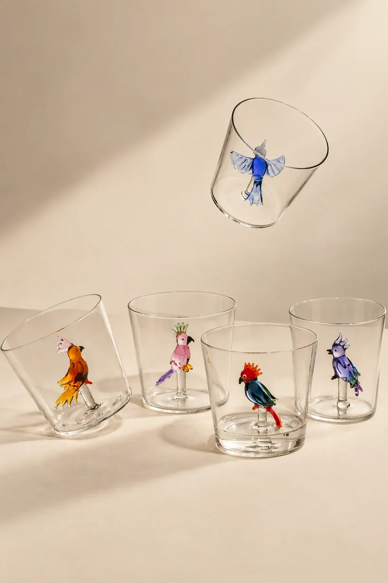 Botanical Theater Clear Glass Tableware Collection