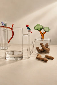 Botanical Theater Clear Glass Tableware Collection