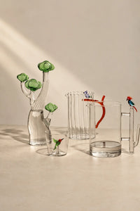 Botanical Theater Clear Glass Tableware Collection