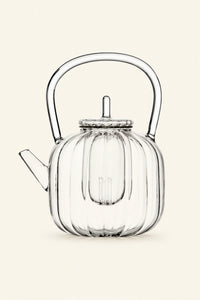 Glass Gourd Clear Glass Teapot